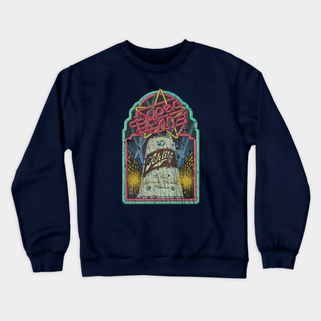 Schlitz Super Can 1974 Crewneck Sweatshirt by JCD666